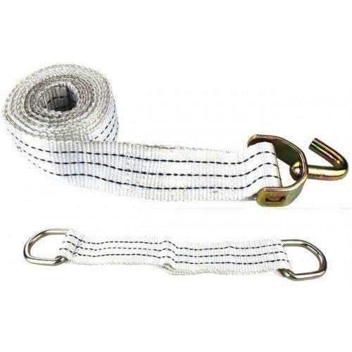 10 Kits Guincho Completo Cinta Catraca Com Argolas + Ganchos J Giratórios 3 Ton 3 Metros