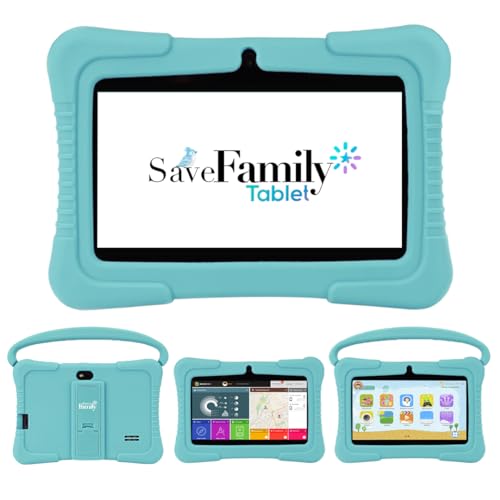 Save Family Kids 7' Tablet niños pedagógica con navegador Infantil, Control Parental y Contenidos,...