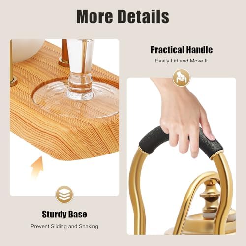 Vintage Balance Syphon ekspres do kawy, próżniowy system parzenia kawy na kemping i do użytku domowego, syfon do specjalnego przygotowywania kawy