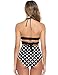 iClosam Bikini Mujer Push Up Cintura Alta,Traje de Baño Punto de Onda,Ropa...