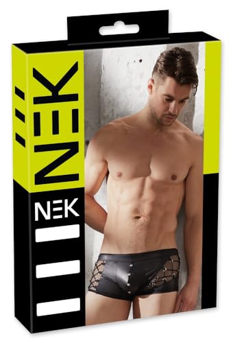 Short homme à pressions pratiques et ajustables en taille M noire