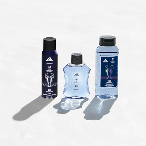 Image of Adidas UEFA Champions League Goal Refreshing Shower Gel for Mem - 400ml