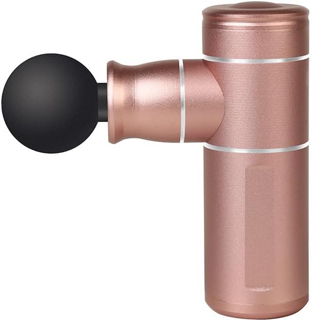 Mini Massage Gun, Portable Handheld Muscle Massager, Rose Gold Mini Massage Gun, Portable Handheld Muscle Massager, Rose Gold