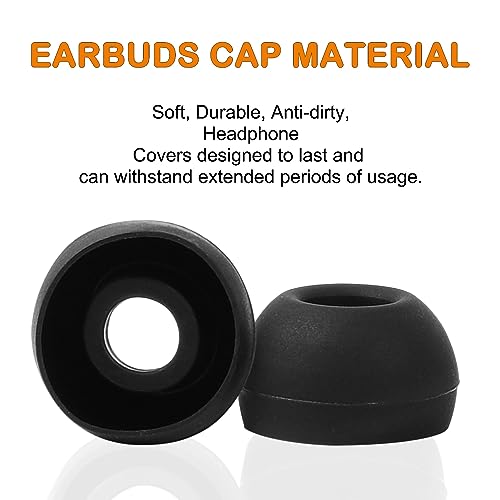 sourcingmap 50 Pcs Silicone Replacement Ear Tips - Image 4