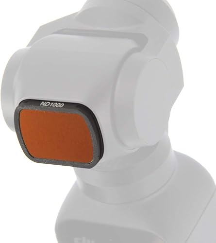 Densidad neutra ND1000 Lente ND Filtro 10-Stop para DJI OSMO Pocket 4K Gimbal Handheld Camera Lens Accesorios