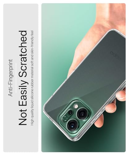 Image of WOW IMAGINE Transparent Back Cover Case for Oppo Reno 14 Pro 5G | Raised Bumps for Full Device & Camera Protection Shockproof TPU Silicone Back Case Mobile Cover - Transparent