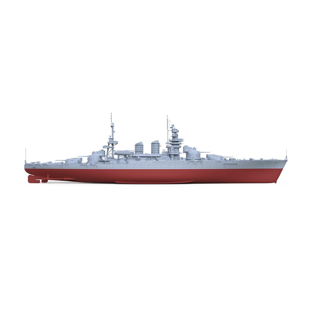 MRY-SFW SSC350546S-A 1/350 zestaw do budowy modelu wojskowego Włochy Okręt pancerny klasy ConteDiCavour, pełny kadłub segmentowy