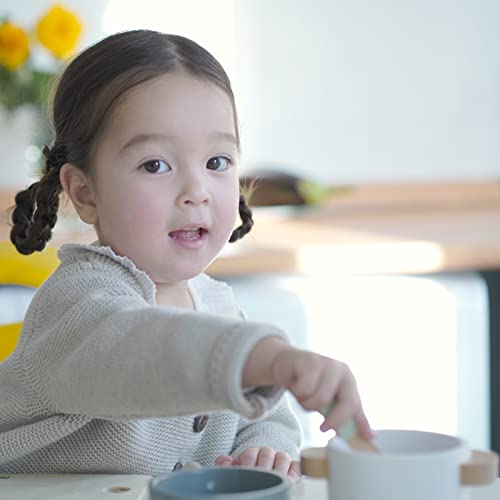 Nunukids Wooden Play Food Sets For Kids Kitchen 42 Pc Wooden Toys With Storage Basket Wood Pretend Food Play Kitchen Accessories Set #TOP1