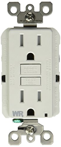 LEVITON MFG R92-GFWT1-0KW Receptaclewhite