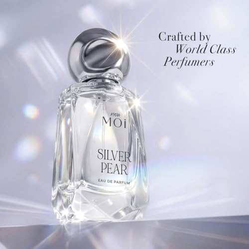 Image of Nykaa Silver Pear EDP 50ml | Fruity Floral Scent for Women | Pear, Lavender Elegant Fragrance | Long-Lasting Everyday & Evening Scent | Luxury Perfume | Best Gift for Her