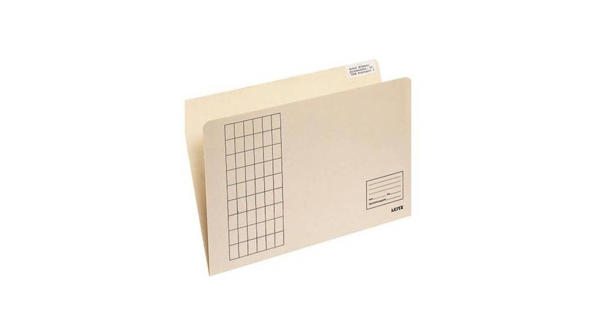 Leitz 2433-00-11 Div. Mappen Einstellmappe chamois