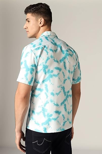 Image of DHRUVI TRENDZ Shirt for Men | Mens Casual Shirt | Men Stylish Shirt | Men Printed Shirt | Men's Regular Fit | Men Formal Shirt | Men's Solid Slim Fit