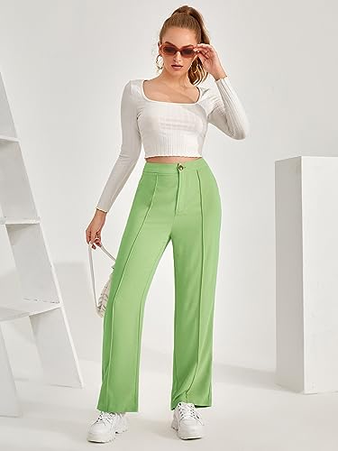 Image of Sheetal Associates Women's Regular Fit Polycotton Solid Casual Trouser