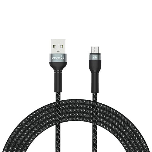 Zore Shira Serisi Micro USB Kablo 3m Siyah