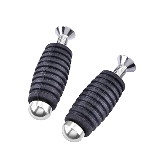 Repose-pieds pilote en aluminium usiné 6 mm pour MT09 et FZ09
