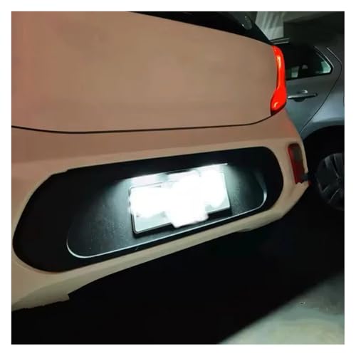Iluminación de matrícula LED para Kia Rio actualización trasera 4
