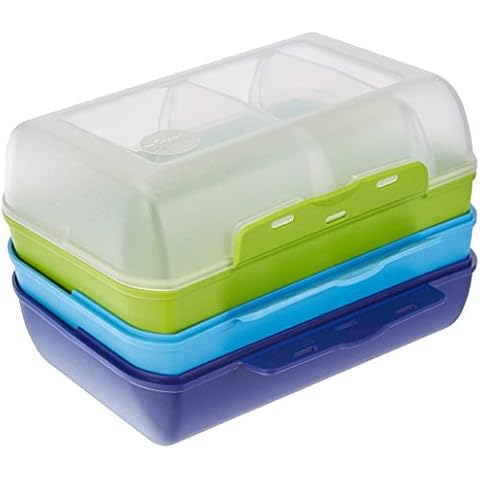 Emsa 517053 - Set de 2 fiambreras para niños, multicolor Cover
