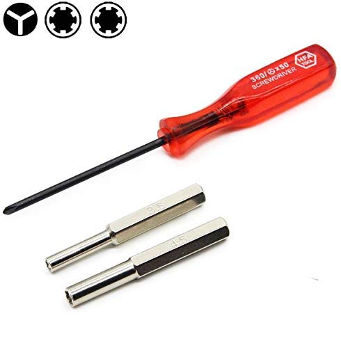 SIKAMI Nintendo Super NES/Nintendo 64/Game Boy ゲーム機 対応 ツール キット 任天堂ドライバー dtc-20 特殊ドライバー y字ドライバー 3.8mm 4.5mm 2.5mm Yドライバー セット 分解 修理用 SIKAMI Nintendo Super NES/Nintendo 64/Game Boy ゲーム機 対応 ツール キット 任天堂ドライバー dtc-20 特殊ドライバー y字ドライバー 3.8mm 4.5mm 2.5mm Yドライバー セット 分解 修理用