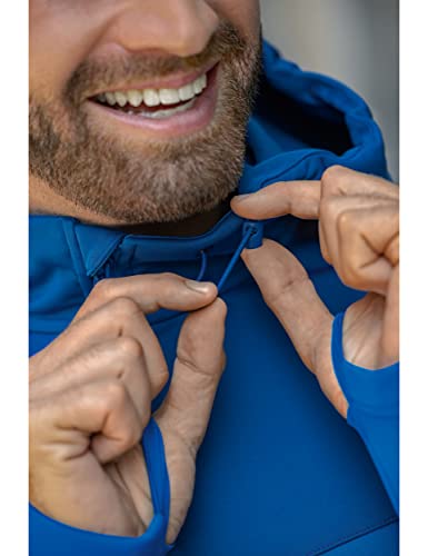 Erima Men's Performance Softshell Jacket, New Royal, 3XL, new royal/true blue - Image 4