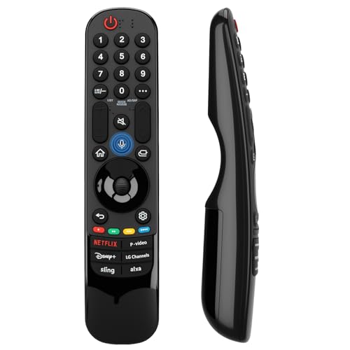HESUNSE Replacement for LG TV Remote, for 2019-2024 LG Magic Remote Control for Smart TVs, for MR20/21/22/23/24GA with Voice and Pointer Functions. 1-Year Warranty