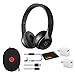 Beats by Dr. Dre Beats Solo3 Wireless On-Ear Bluetooth Headphones (Gloss Black/Core) - Kit with USB Adapter Cube