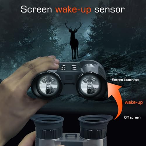 Binoculares nocturnos 3D VR con visión infrarroja miniatura 5