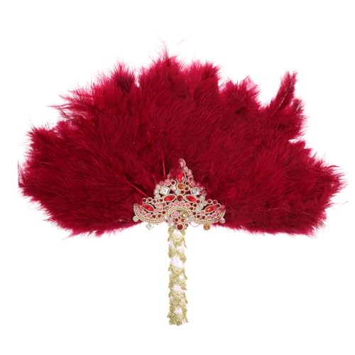 Éventail de mariage strass anti-chaleur accessoire robuste pour mariée