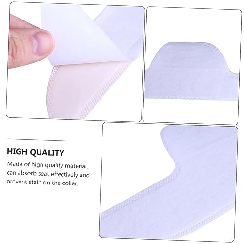 minkissy 20 Peças Adesivos De Gola De Camisa Pescoço Forro De Suor Nas Axilas Protetores De Suor Gol