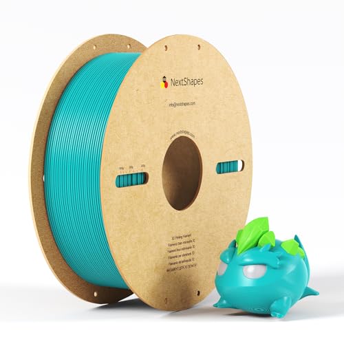 NextShapes PETG Filament 1.75mm, 1kg Spool, petg Turquoise