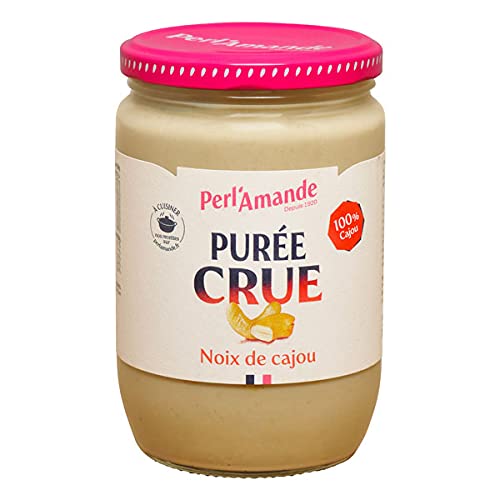 Perlamande - Purée De Noix De Cajou Crue - 630G - Vendu par unité