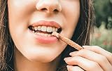 organic herbs Miswak Peelu 10 Kaustäbchen für natürliche Zahnpflege & Hygiene [Energieklasse A+++] U-Form Kunststoff Zungenreiniger