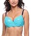 Produktbild Merry Style Damen Bikini Oberteil P654EB (Glänzend Blau/Dunkelblau, 85 B)