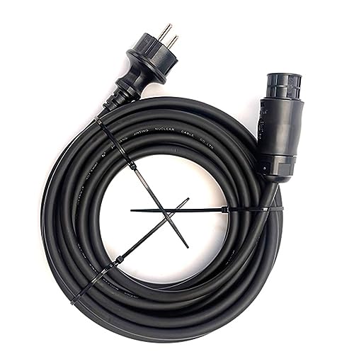 Rtauhife Cable de ExtensióN Solar Fotovoltaico de 300 Cm, Cable de AlimentacióN del Solar de 1,5 Mm² para BateríA de RV, Cable de Panel Solar, Enchufe de la UE