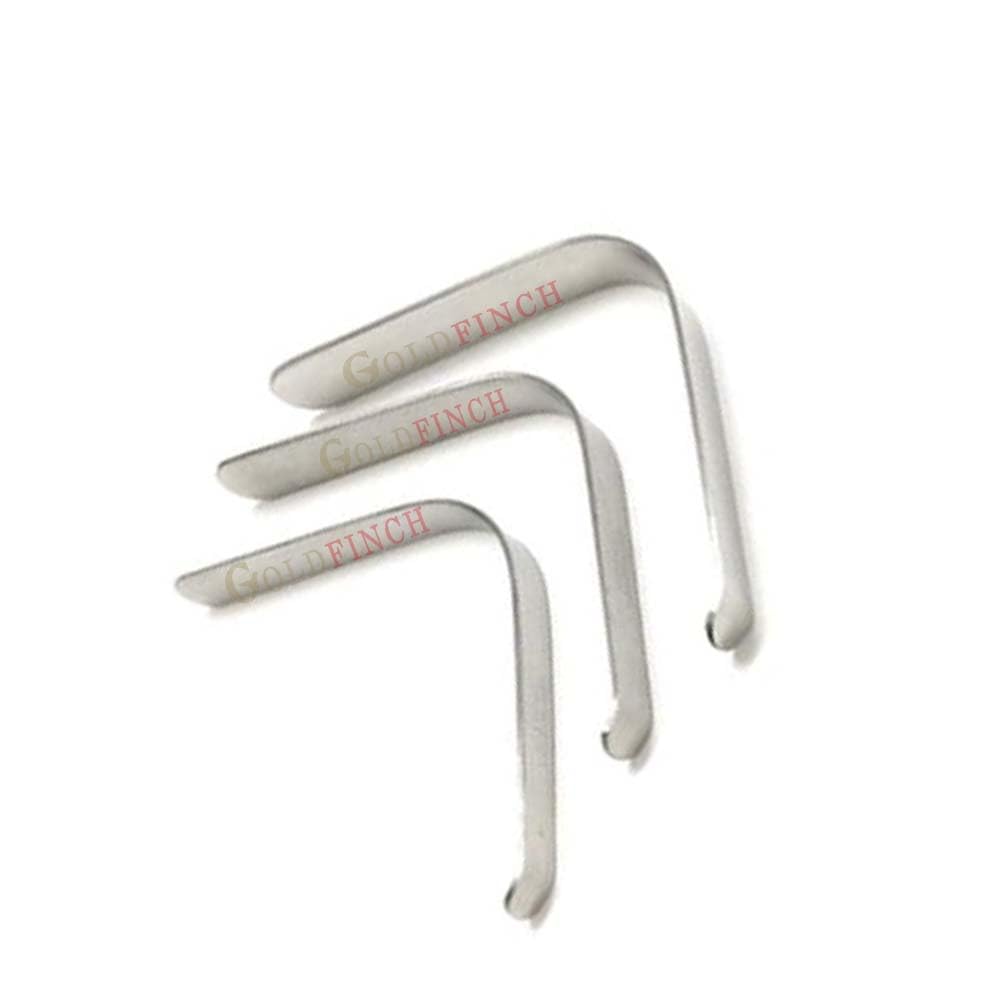 GOLDFINCH™-Stainless Steel L-Shape Tongue Depressor (Set of 3 Pieces) (B095J153X6) Amazon Price History, Amazon Price Tracker