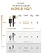 MRGLAS 3.2A USB C Charger Cable,[4-Pack,10+6.6+3.3+1.6FT] USB A to USB C Right Angle Gold-Plated Type C Charger Fast Charging Durable Braided Cord for iPhone 17 16 15 Samsung S10 Note 10 S21 LG-Black