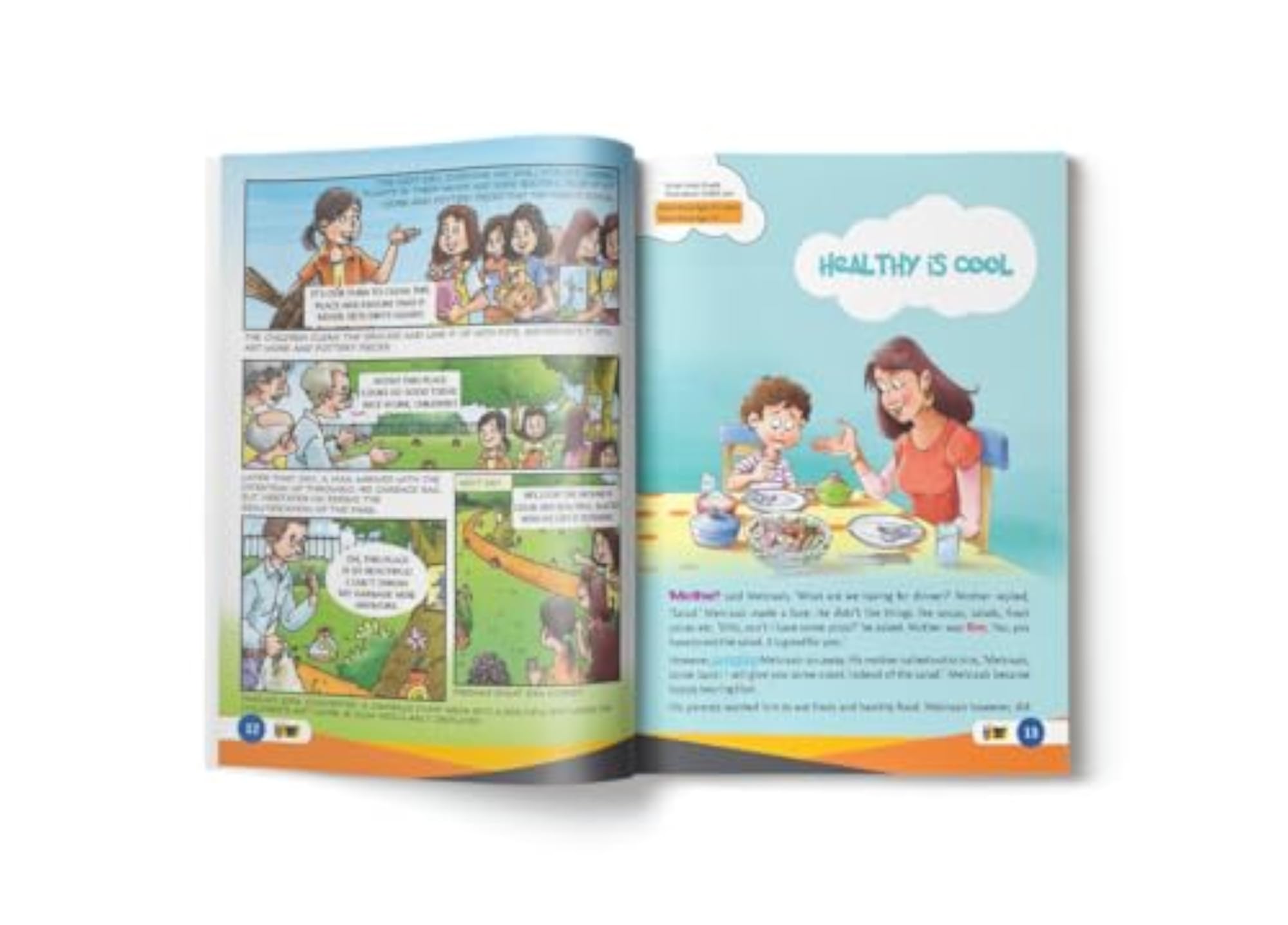 iNTELLYJELLY Comic Story Book: Together We Can