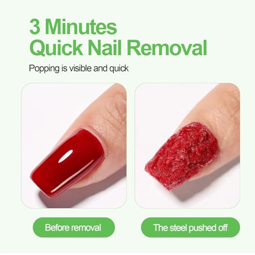 Removedor Esmalte Semipermanente,2x Quitaesmalte De Gel 15ml,Elimina Esmalte Semipermanente En 3-5 Minutos,Sin Remojo,RáPido Y FáCil,Seguro Y Efectivo,Para UñAs De Gel - imagen 2