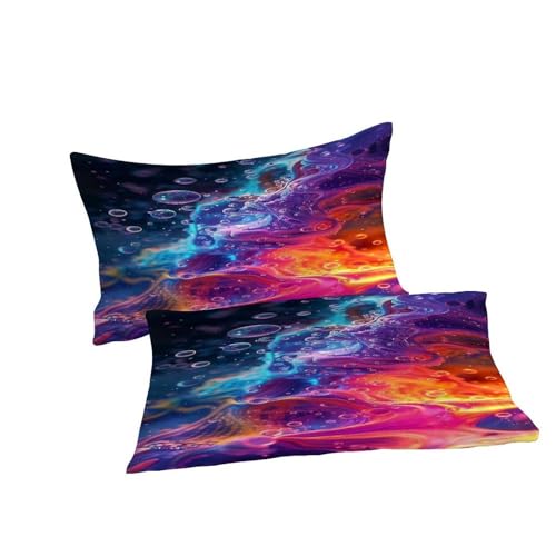 Housse de couette space theme zippée 220x240cm Farben anti-plis - 7