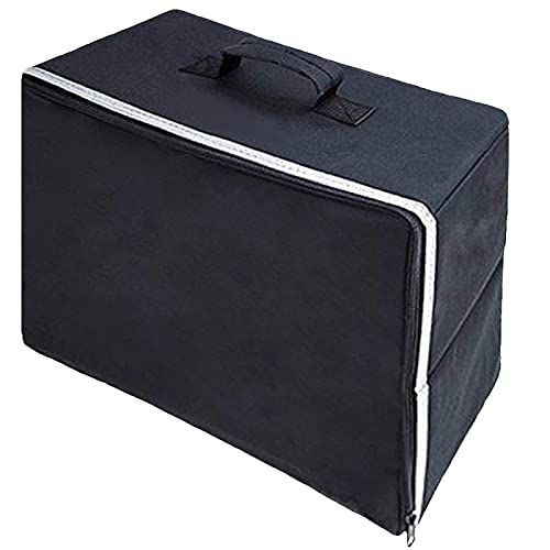 DSFSAEG Funda para máquina de coser para máquinas de coser domésticas con cremallera portátil Oxford tela de coser bolsos con estuche de almacenamiento Cover