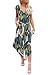 BELONGSCI Women Outfit Sleeveless Shoulder Bandage Waistband Sexy V-Neck Wide Leg Long Jumpsuit with Belt