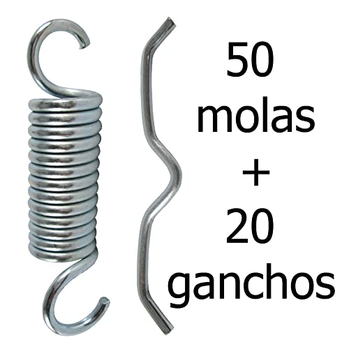 Mola Jump 8 cm 50 unidades + 20 Ganchos