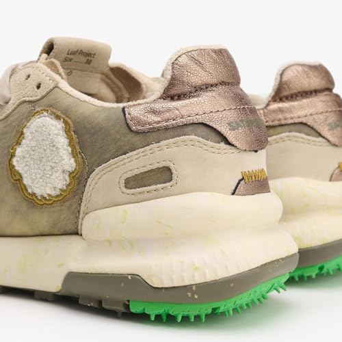 Vintage Cuir Sneakers Satorisan Chacrona Premium Casual Baskets - 6