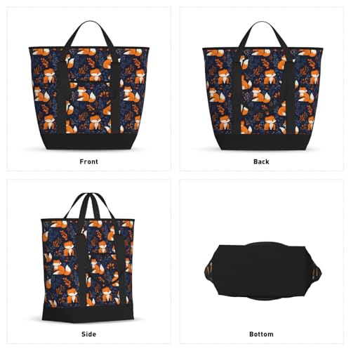 Sacs de courses isolants grand sac isotherme doux réutilisable - 4