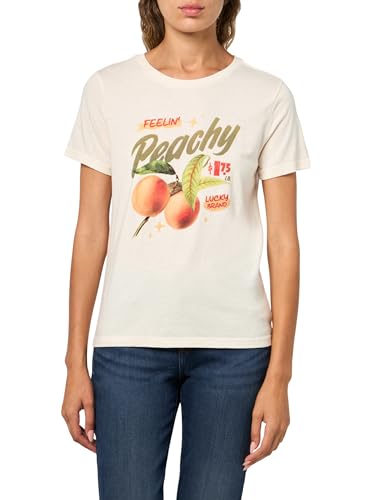 Lucky Brand Women's Feeling Peachy Classic Crew