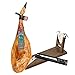 Jambon 7B PREMIUM® 50% Ibérique Pata Negra Espagnol (+ 7,5 Kg.) + Porta Jambon (Jamotec JP) + Couteau (Zwilling Pro)