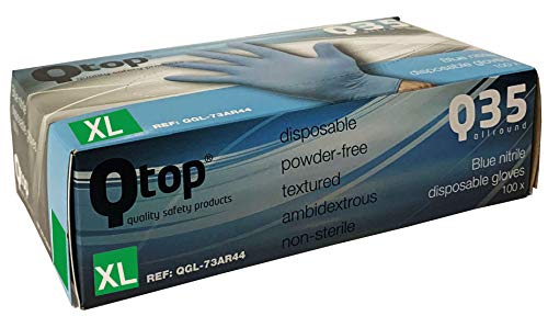 Let's GO-Nitril Handschuhe (XL, Blau) – Bild 4