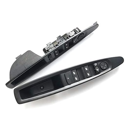 Piezas para Coche Botonera Elevalunas Ajuste para Citroen C4 Eléctrico Poder Ventana Controlar Cambiar Ventana Levantador Interruptor