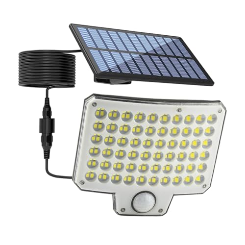 Wall Solar Lights, Motion Sensor Fence Solar Lamp, Waterproof Outdoor Lighting Fixture, Bright Exterior Light Accessories, for Yard, Driveway, House, Walls, Pathway, Patio