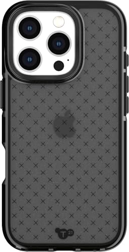 Image of Tech21 EvoCheck for iPhone 16 Pro Impact Protection Case - in Smokey