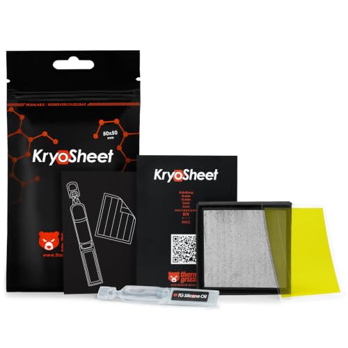 Thermal Grizzly KryoSheet 50x50x0,2 mm Pad Thermique graphène CPU GPU